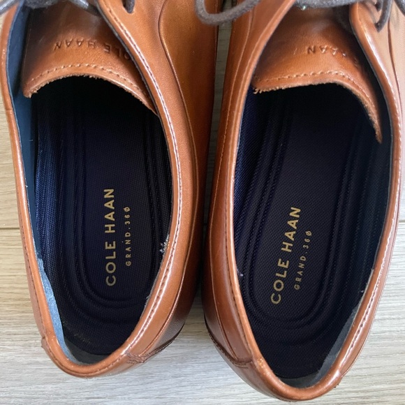 Cole Haan Men's Brown Leather Shoes Grand 360 Size 9 - Picture 6 of 7